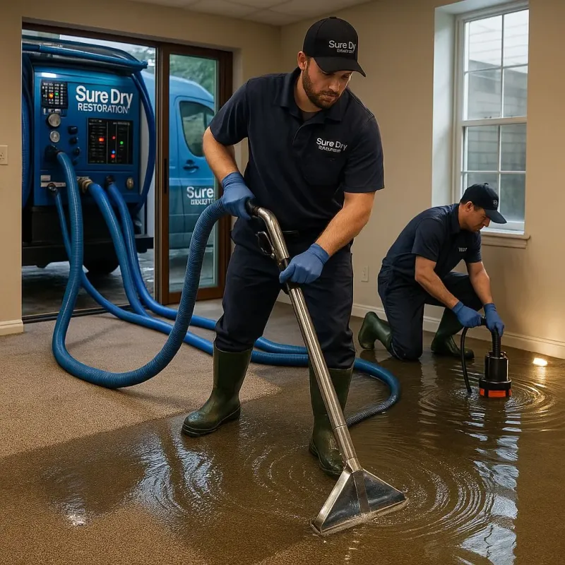 Water Extraction and Removal process in Balm, FL